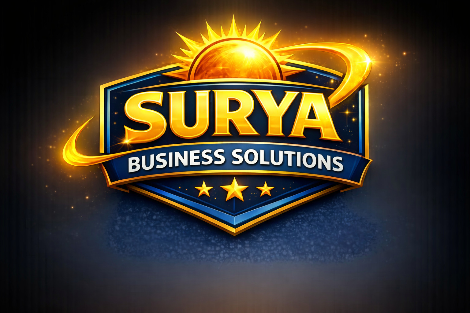Surya Business Solutions logo design